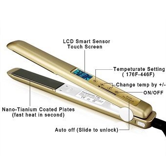 KIPOZI-1-Inch-Pro-Nano-Titanium-Flat-Iron