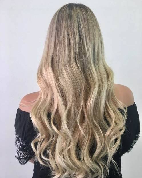 beach waves hair