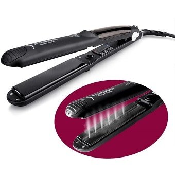 OSIR Professional Titanium Steam Hair Straightener