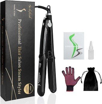 Solofish Salon Grade Ceramic Steam Hair Straightener