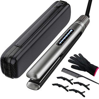 CHGeek Hair Straightener Curler 2 in 1