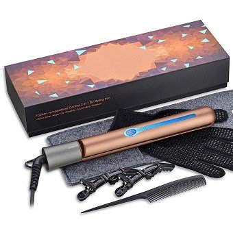 NITION Pro Tourmaline Ceramic Titanium Flat Iron