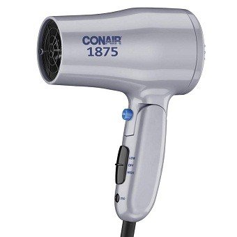 Conair 1875-Watt Compact Hair Dryer with Folding