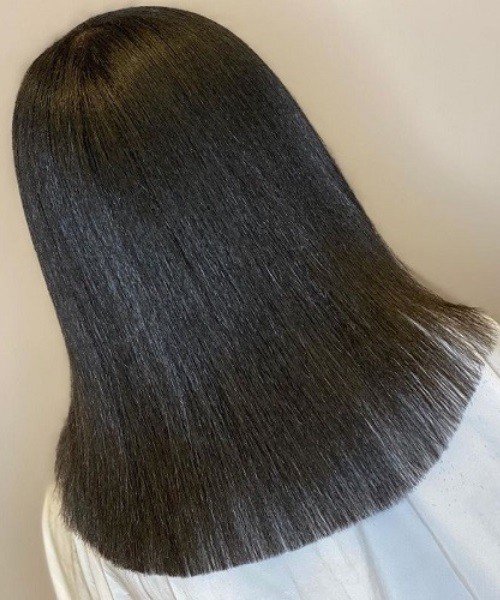 Natural Hair Silk Press