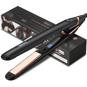 Deogra Straightener and Curling Iron in One