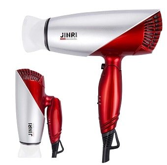 JINRI 1875W Travel Hair Dryer Foldable Handle