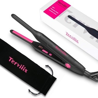 Terviiix Pencil Flat Iron for Short Hair