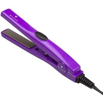 Wazor Ceramic Mini Flat Iron for Short Hair