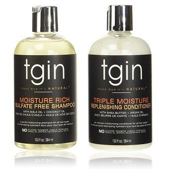 tgin Moisturizing Shampoo and Conditioner