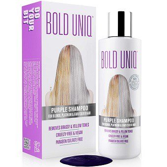 BOLD UNIQ Purple Shampoo for Blonde Hair