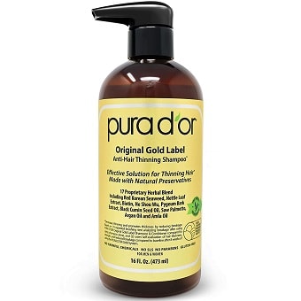 PURA D'OR Original Gold Label Anti-Thinning Shampoo