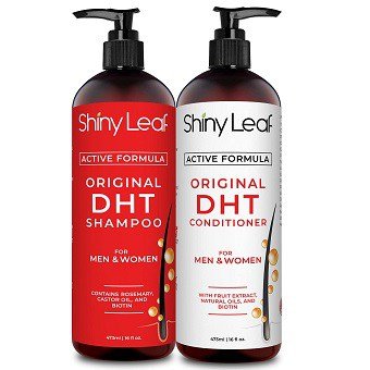 Shiny Leaf DHT Blocker Shampoo and Conditioner