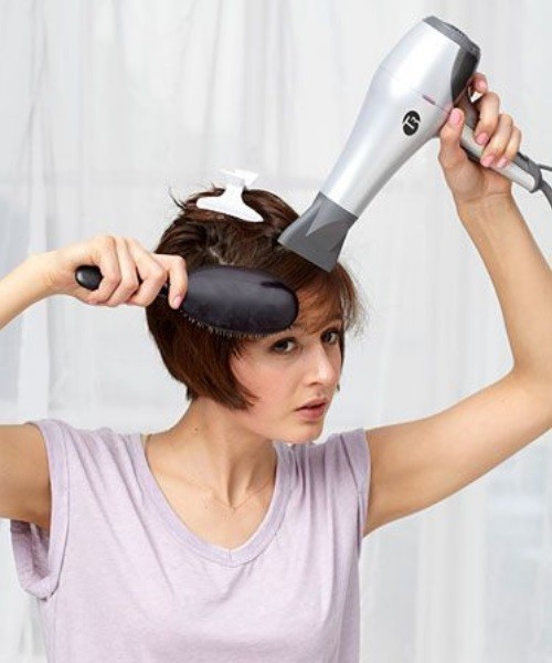 Blow Dry Your Pixie Cut Hair