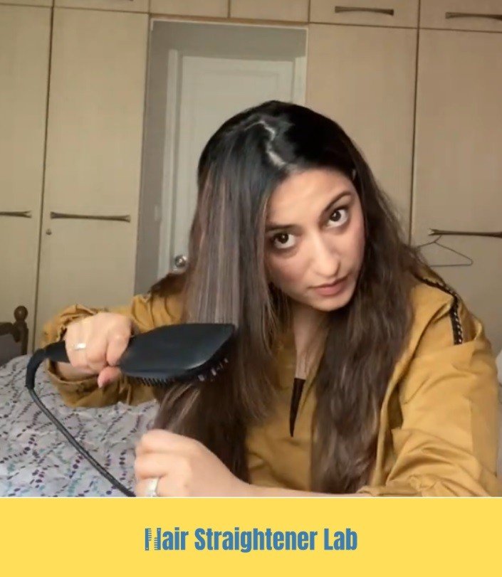 Use a Hair Straightening Brush