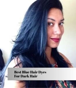 best blue hair dyes for dark hair
