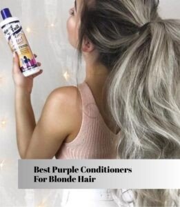 best purple conditioners for blonde hair