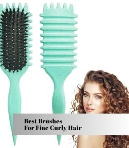 best brushes for fine curly hair