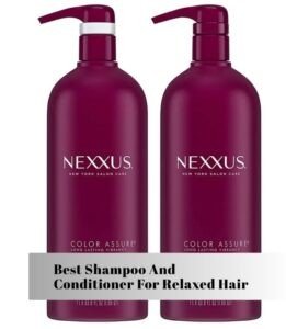 best shampoo and conditioner for relaxed hair