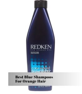 best blue shampoos for orange hair