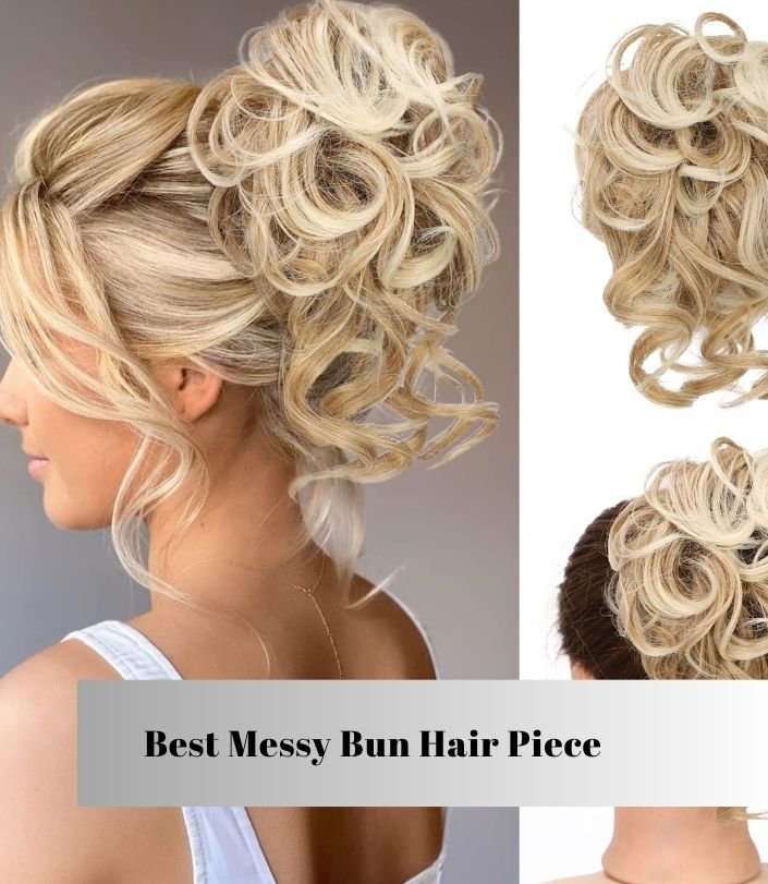 best messy bun hair piece