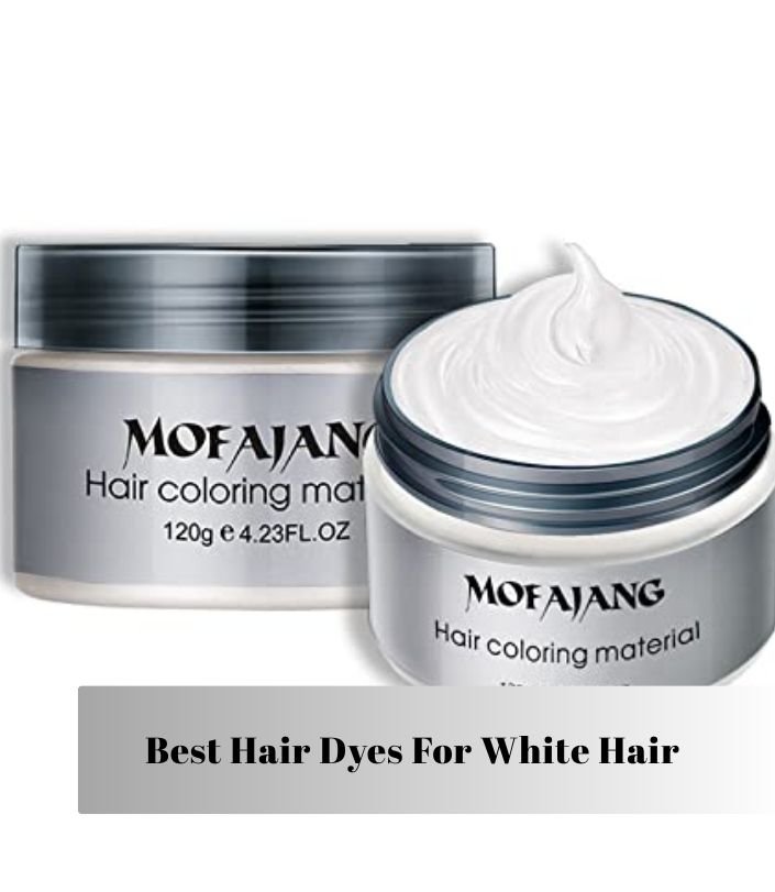 best hair dyes for white hair