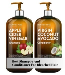 best shampoo and conditioner for bleached hair