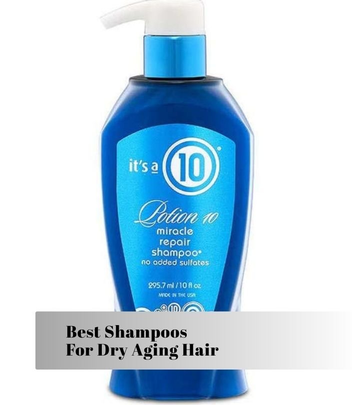 best shampoos for dry aging hair