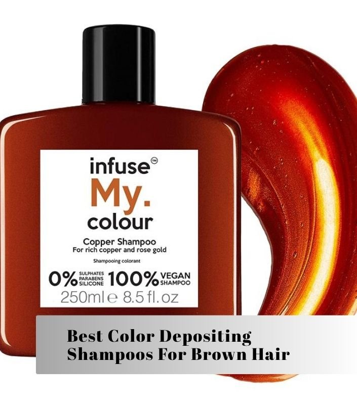 best color depositing shampoos for brown hair