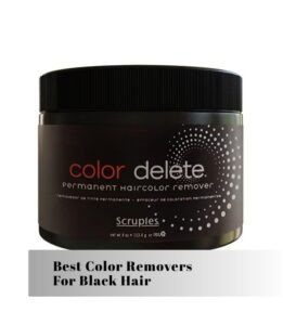 best color removers for black hair