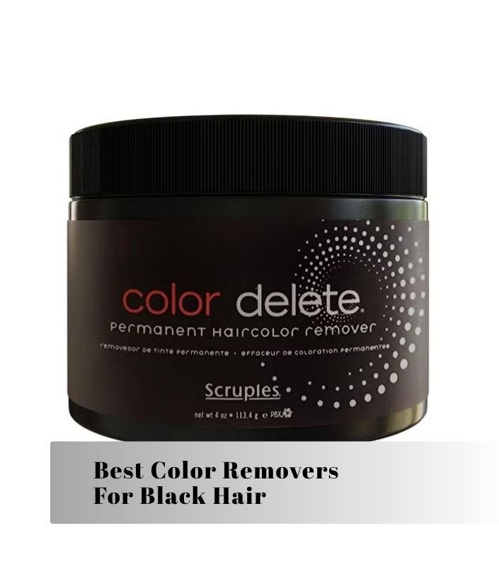 best color removers for black hair