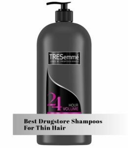 best drugstore shampoos for thin hair