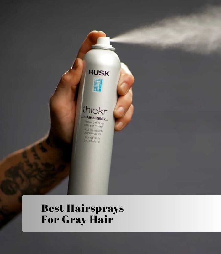 best hairsprays for gray hair