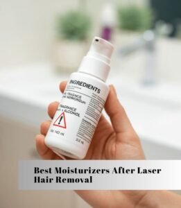 best moisturizers after laser hair removal