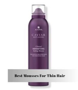 best mousses for thin hair