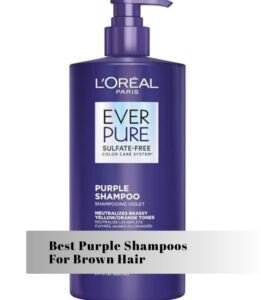 best purple shampoos for brown hair