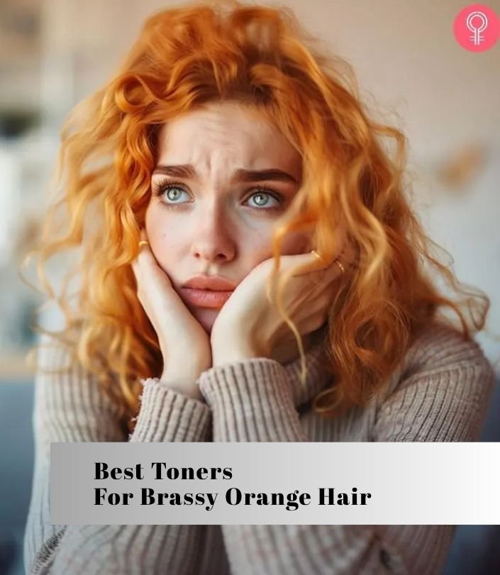 best toners for brassy orange hair