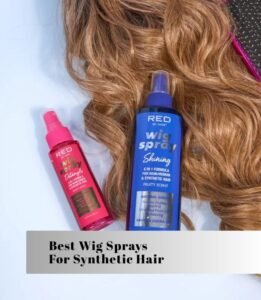 best wig sprays for synthetic hair
