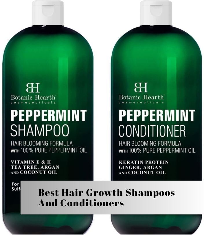 best hair growth shampoos and conditioners