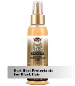best heat protectants for black hair