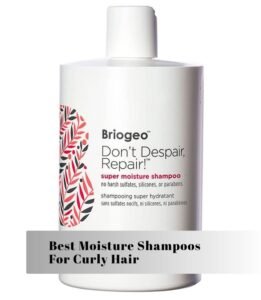 best moisture shampoos for curly hair