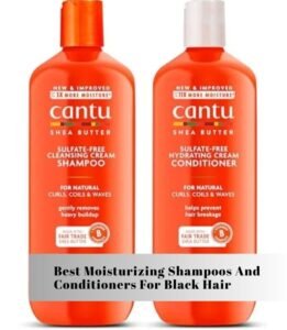 best moisturizing shampoos and conditioners for black hair