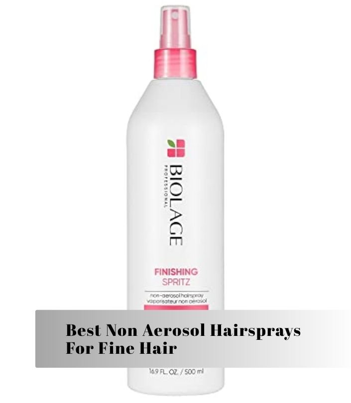 best non aerosol hairsprays for fine hair