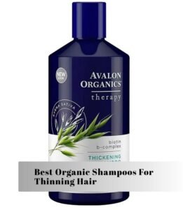 best organic shampoos for thinning hair