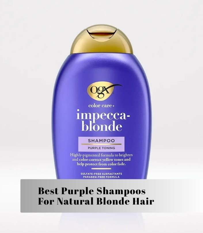 best purple shampoos for natural blonde hair