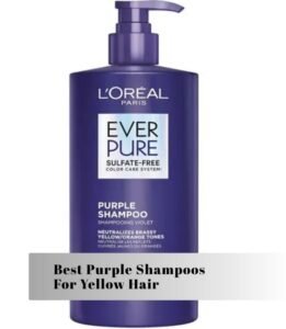 best purple shampoos for yellow hair