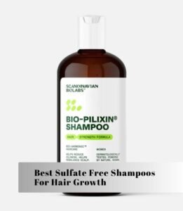 best sulfate free shampoos for hair growth
