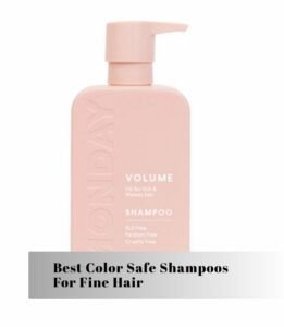 best color safe shampoos for fine hair