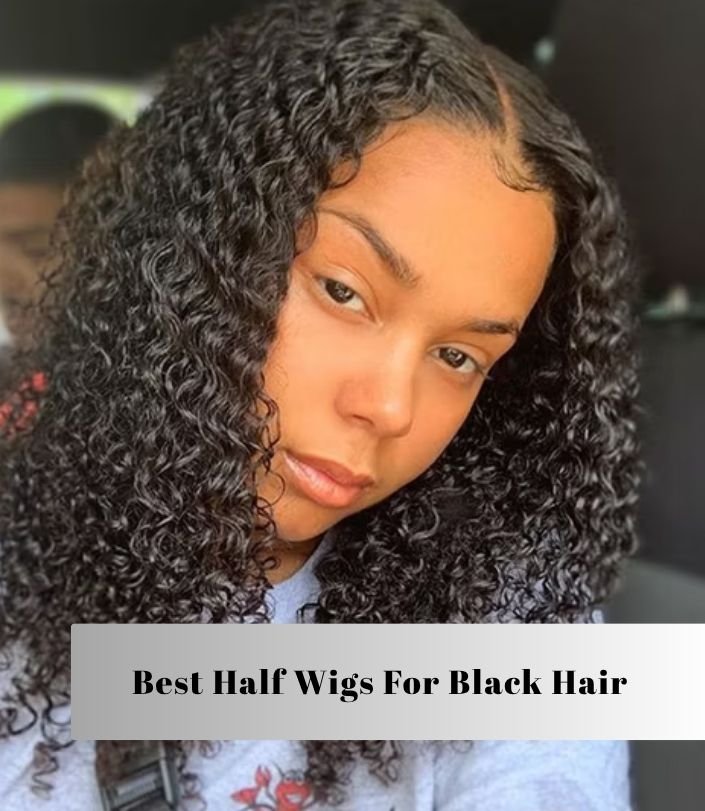 best half wigs for black hair