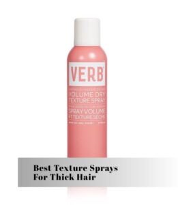 best texture sprays for thick hair