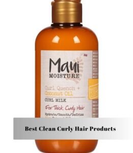 best clean curly hair products